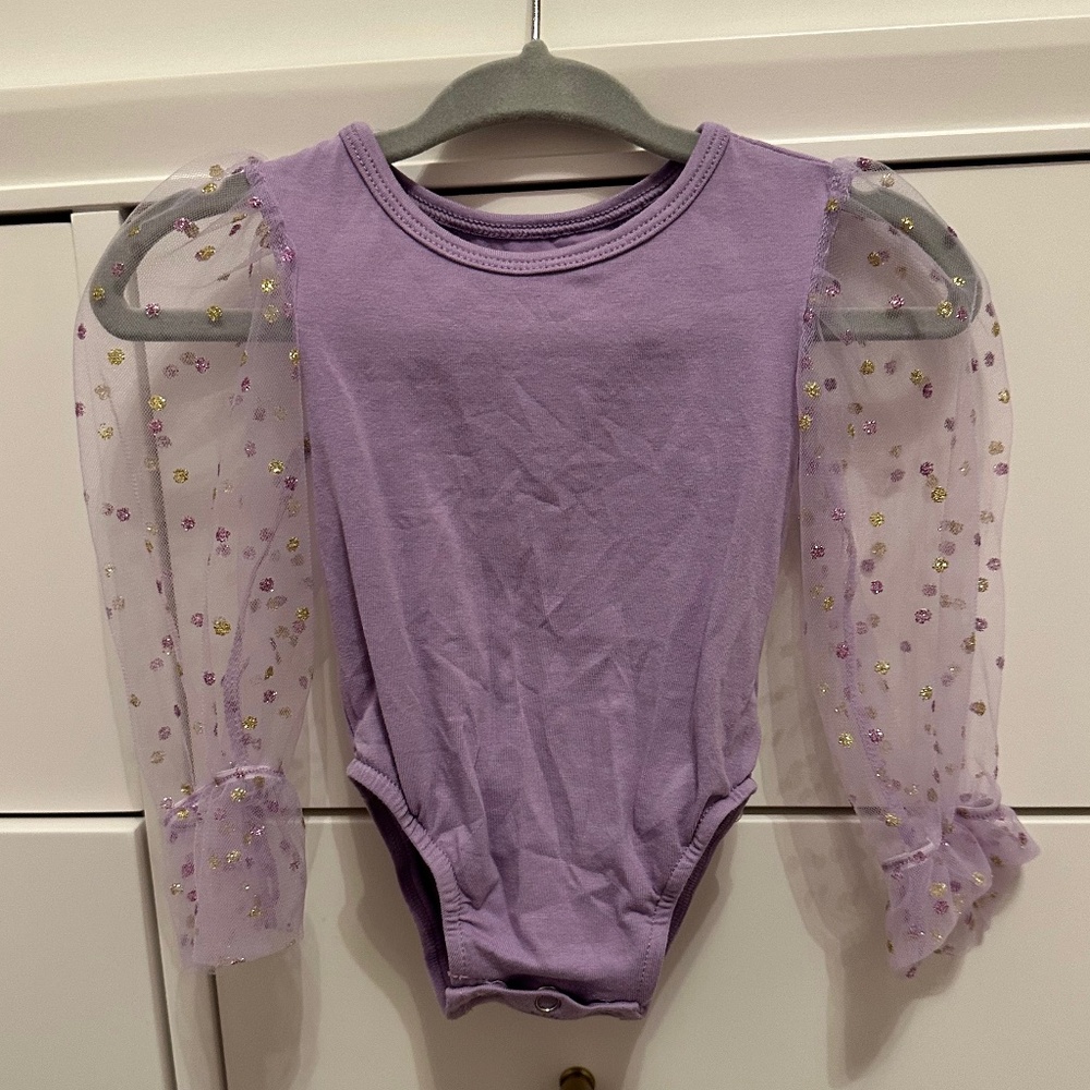 Baby Girl Lavender Bodysuit